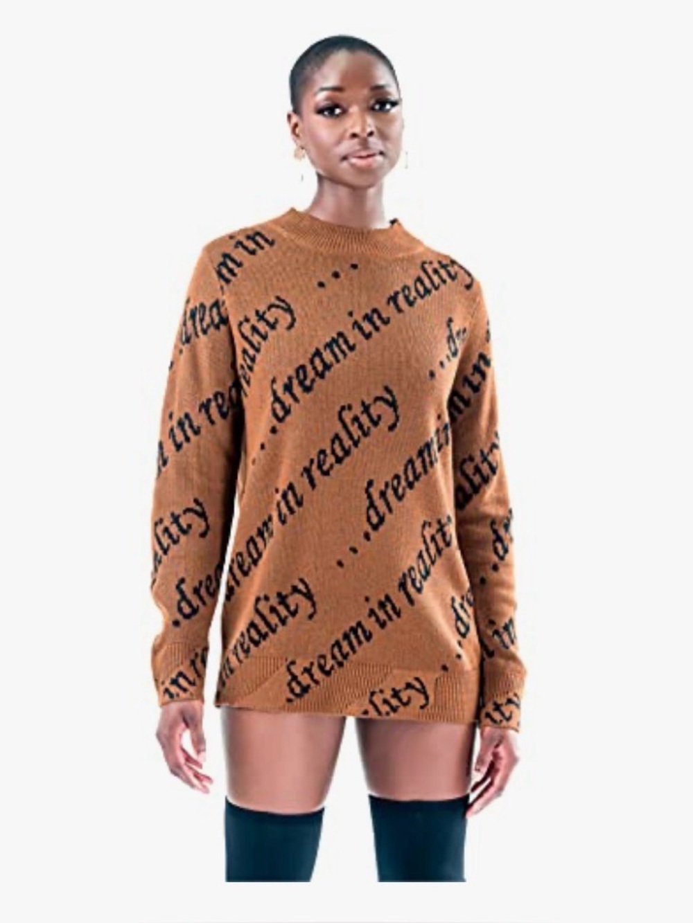 Pantora Dream in Reality Sweater XL Fits Small Oversized Graphic